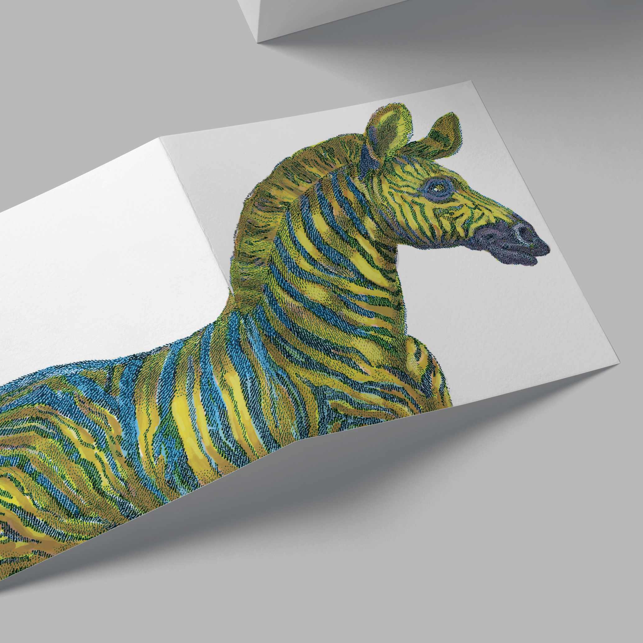 Zebra Card